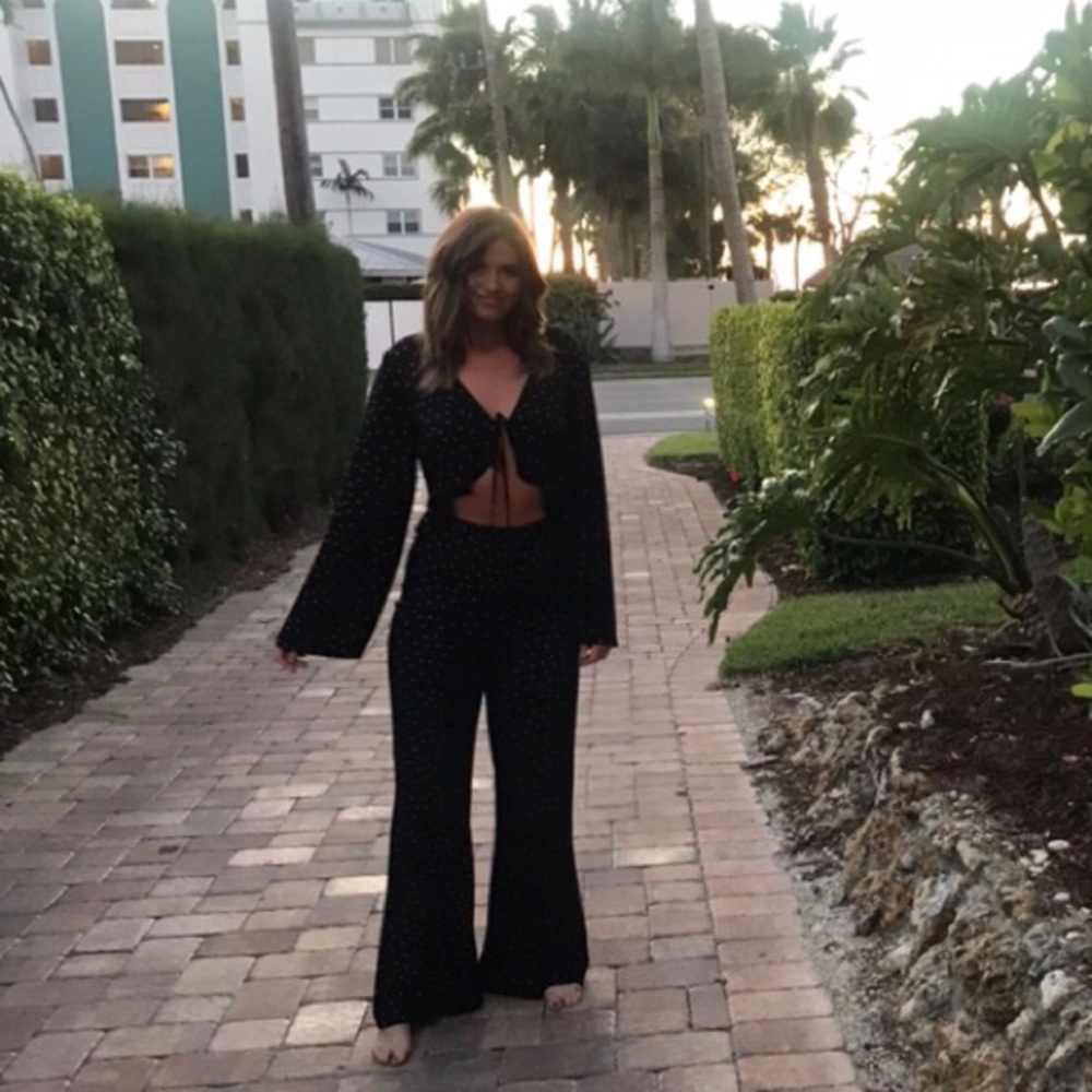 Poka-Dot Forever 21 Jumpsuit! Worn once